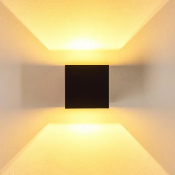hofstein Applique murale Varco Noir, 1 lumière* Lampes Modernes