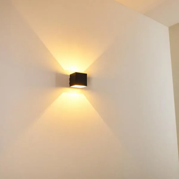 hofstein Applique murale Varco Noir, 1 lumière* Lampes Modernes
