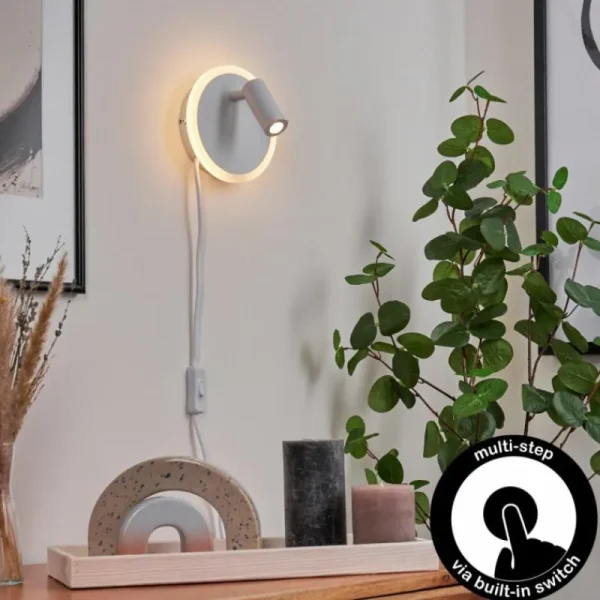 hofstein Applique murale Viata LED Blanc, 2 lumières* Lampes Modernes