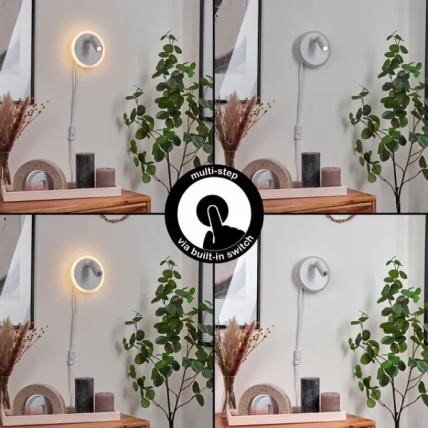 hofstein Applique murale Viata LED Blanc, 2 lumières* Lampes Modernes