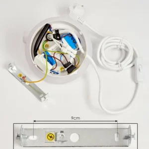 hofstein Applique murale Viata LED Blanc, 2 lumières* Lampes Modernes