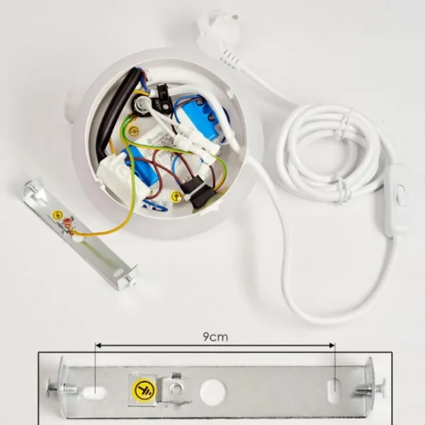 hofstein Applique murale Viata LED Blanc, 2 lumières* Lampes Modernes