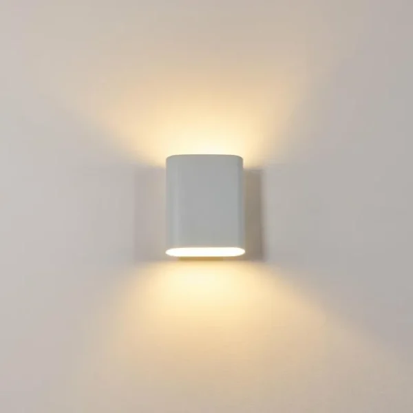 hofstein Applique murale Vion Blanc, 2 lumières* Lampes Modernes