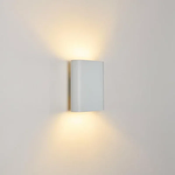 hofstein Applique murale Vion Blanc, 2 lumières* Lampes Modernes