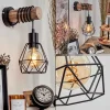 hofstein Applique murale Yaak Écru, Noir, 1 lumière* Lampes Modernes