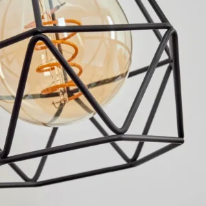hofstein Applique murale Yaak Écru, Noir, 1 lumière* Lampes Modernes