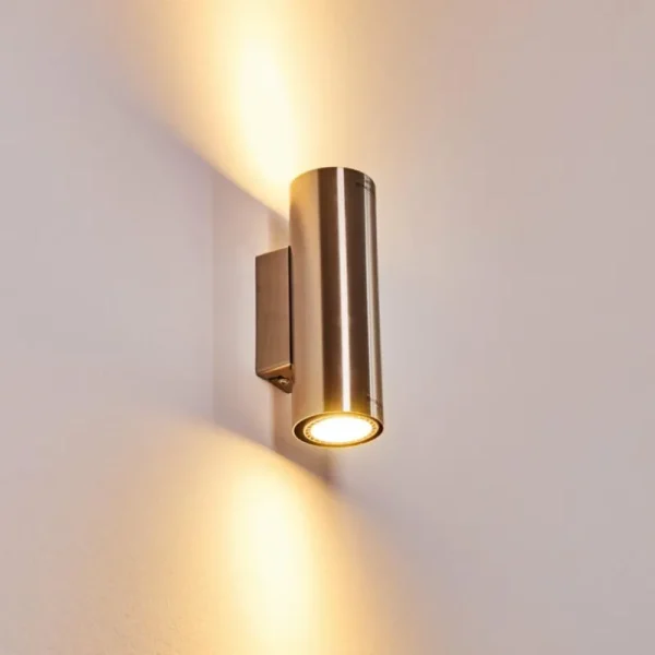 hofstein Applique murale Zuoz Nickel mat, 2 lumières* Lampes Modernes