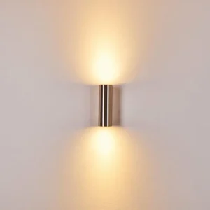 hofstein Applique murale Zuoz Nickel mat, 2 lumières* Lampes Modernes