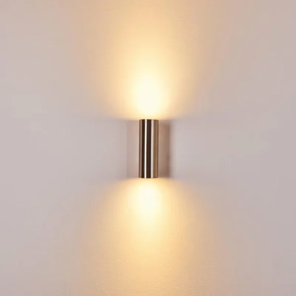 hofstein Applique murale Zuoz Nickel mat, 2 lumières* Lampes Modernes