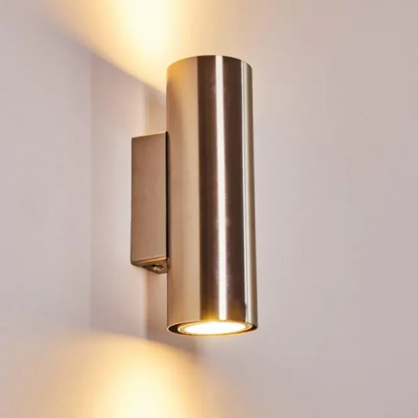 hofstein Applique murale Zuoz Nickel mat, 2 lumières* Lampes Modernes