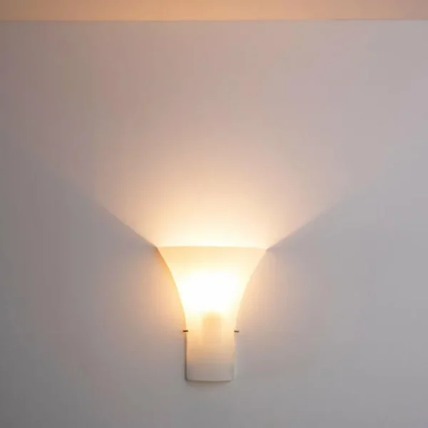 hofstein Applique Nerola Blanc, 1 lumière* Lampes En Verre