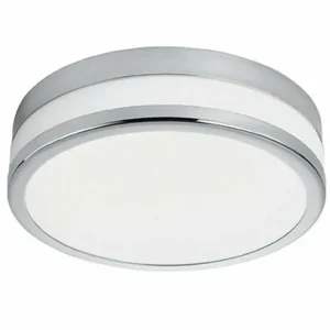 Luminaires Eglo Applique ou plafonnier Eglo PALERMO LED Chrome, 1 lumière* Lampes En Verre