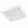 Luminaires Eglo Applique ou plafonnier Eglo PRIOLA LED Blanc, 1 lumière* Lampes En Verre