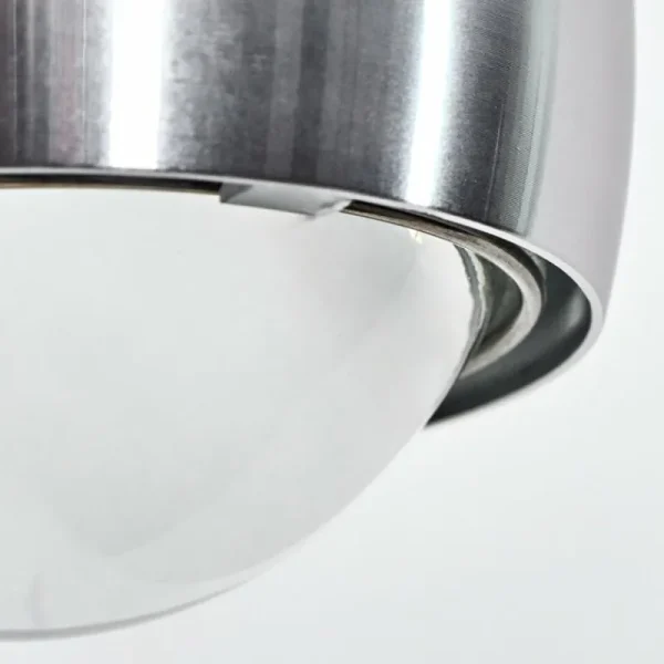 hofstein Applique Sapri Argenté, 1 lumière* Lampes En Verre