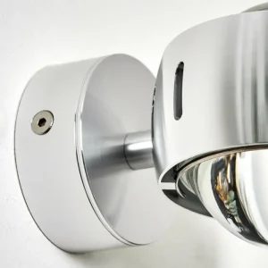 hofstein Applique Sapri Argenté, 1 lumière* Lampes En Verre