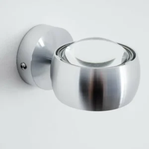 hofstein Applique Sapri Argenté, 1 lumière* Lampes En Verre