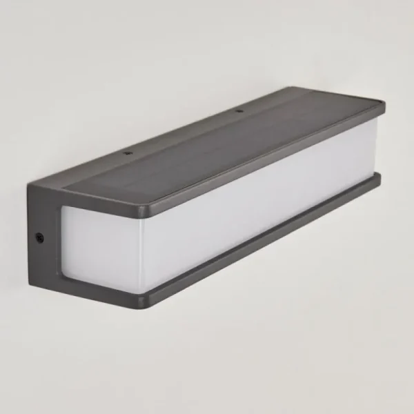 hofstein applique solaire Burseryd LED Anthracite, 1 lumière, Détecteur de mouvement* Lampes Modernes