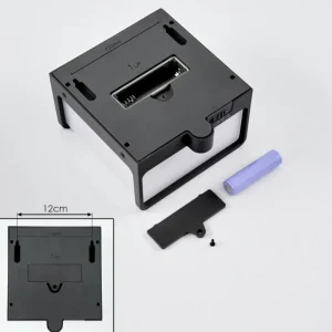 hofstein applique solaire Burseryd LED Noir, 1 lumière, Détecteur de mouvement* Lampes Modernes