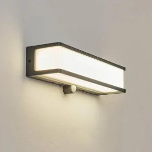 hofstein applique solaire Burseryd LED Anthracite, 1 lumière, Détecteur de mouvement* Lampes Modernes