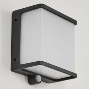 hofstein applique solaire Burseryd LED Noir, 1 lumière, Détecteur de mouvement* Lampes Modernes