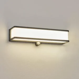 hofstein applique solaire Burseryd LED Anthracite, 1 lumière, Détecteur de mouvement* Lampes Modernes