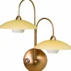 Luminaires Steinhauer Applique Steinhauer ALEPPO Bronze, 2 lumières* Lampes En Verre