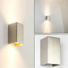 hofstein Applique Tabera Acier brossé, 2 lumières* Lampes Modernes