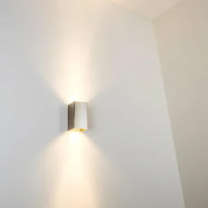 hofstein Applique Tabera Acier brossé, 2 lumières* Lampes Modernes