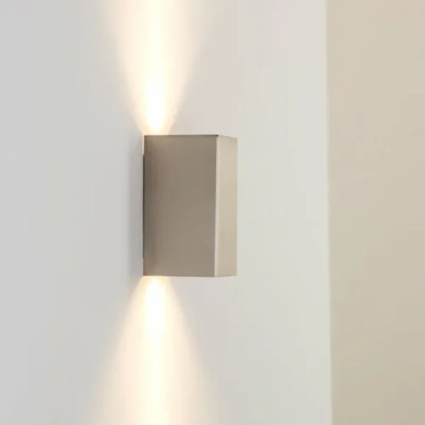 hofstein Applique Tabera Acier brossé, 2 lumières* Lampes Modernes