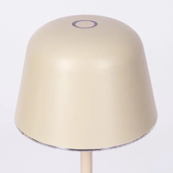 hofstein Asen Lampe de table d'extérieur, Lampe à poser LED Beige, 1 lumière* Lampes Modernes