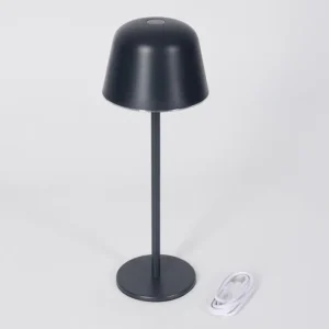 hofstein Asen Lampe de table d'extérieur, Lampe à poser LED Noir, 1 lumière* Lampes Modernes