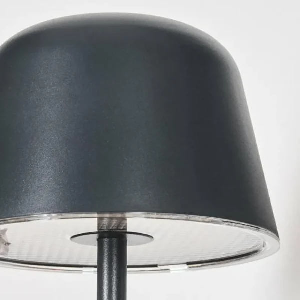 hofstein Asen Lampe de table d'extérieur, Lampe à poser LED Noir, 1 lumière* Lampes Modernes