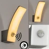 hofstein Azia Lampe murale d´extérieur LED Anthracite, 1 lumière, Détecteur de mouvement* Lampes Modernes