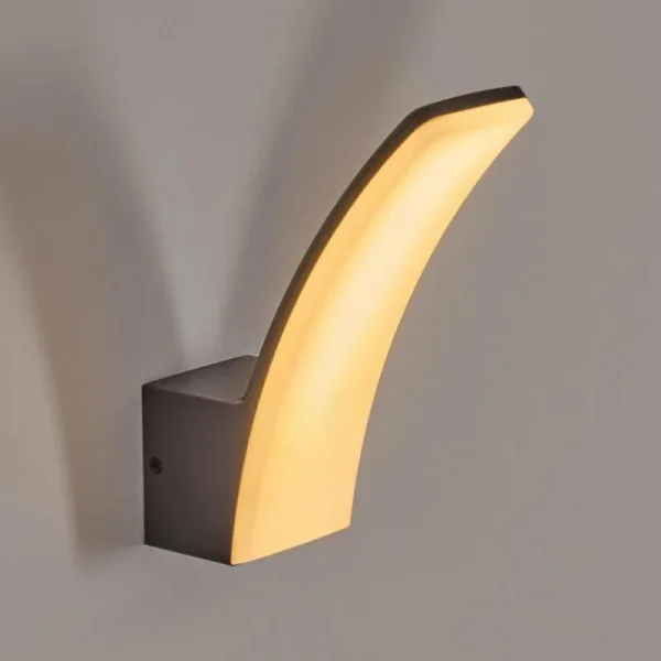 hofstein Azia Lampe murale d´extérieur LED Anthracite, 1 lumière* Lampes Modernes