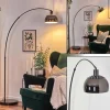 hofstein Baloca Lampadaire Chrome, Noir, 1 lumière* Lampes Modernes