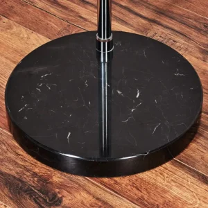 hofstein Baloca Lampadaire Chrome, Noir, 1 lumière* Lampes Modernes