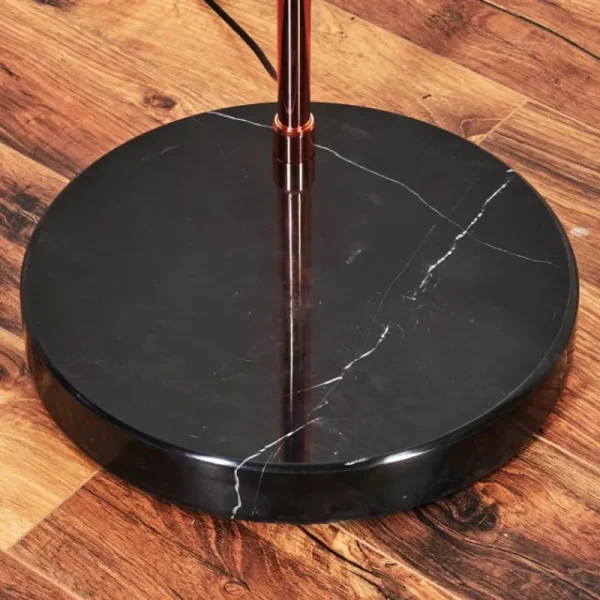 hofstein Baloca Lampadaire Cuivre, Noir, 1 lumière* Lampes Modernes