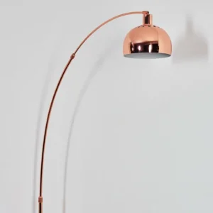 hofstein Baloca Lampadaire Cuivre, Noir, 1 lumière* Lampes Modernes