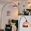 hofstein Baloca Lampadaire Noir, 1 lumière* Lampes Modernes