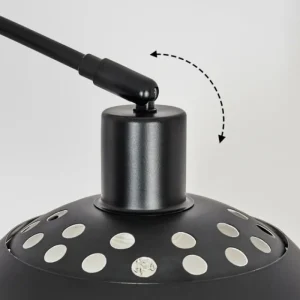 hofstein Baloca Lampadaire Noir, 1 lumière* Lampes Modernes
