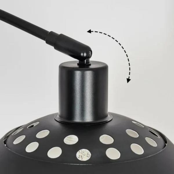 hofstein Baloca Lampadaire Noir, 1 lumière* Lampes Modernes