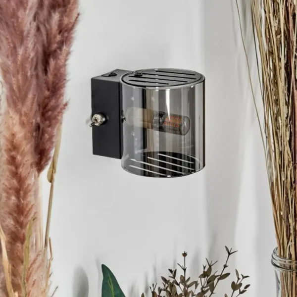 hofstein Bamako Luminaire Up & Down, Applique murale LED Noir, 1 lumière* Lampes Modernes