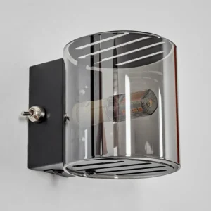 hofstein Bamako Luminaire Up & Down, Applique murale LED Noir, 1 lumière* Lampes Modernes