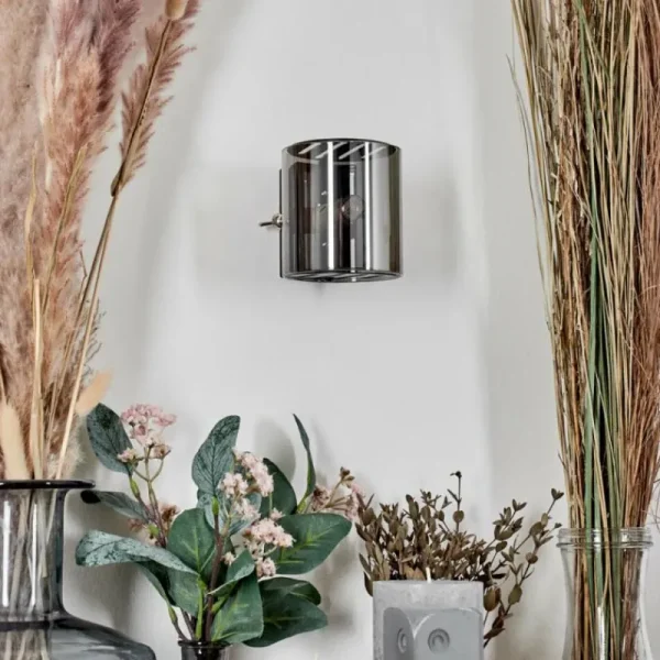 hofstein Bamako Luminaire Up & Down, Applique murale LED Noir, 1 lumière* Lampes Modernes