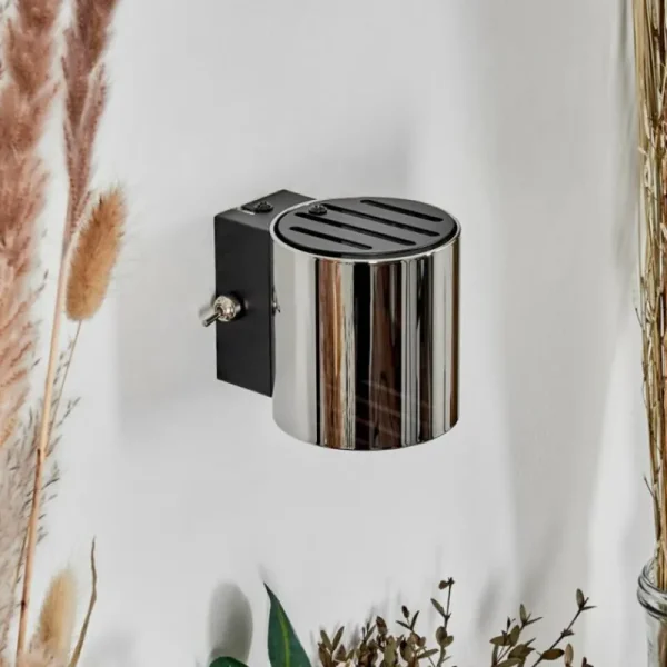hofstein Bamako Luminaire Up & Down, Applique murale LED Noir, 1 lumière* Lampes Modernes
