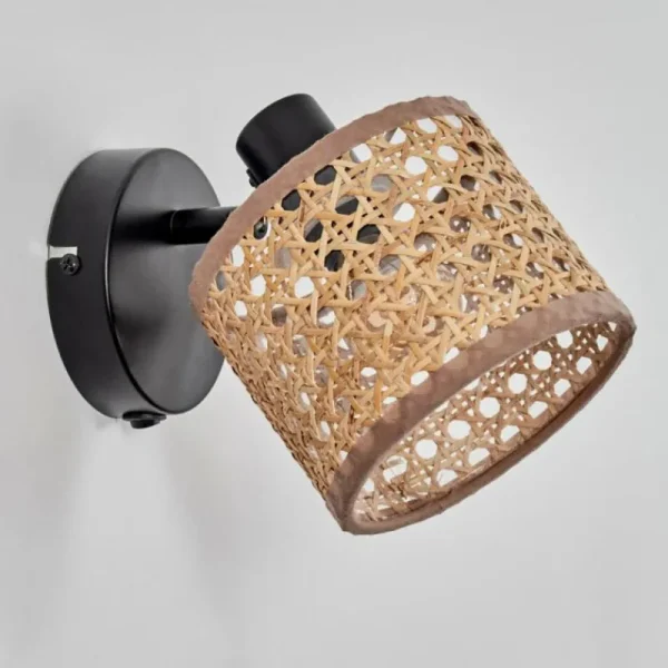 hofstein Barcos Applique murale Noir, 1 lumière* Lampes Modernes