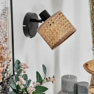 hofstein Barcos Applique murale Noir, 1 lumière* Lampes Modernes