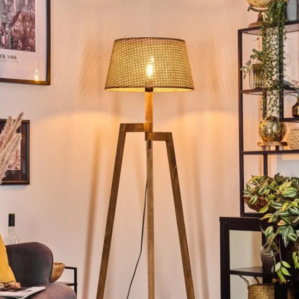 hofstein Barcos Lampadaire Écru, 1 lumière* Lampes Modernes