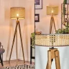 hofstein Barcos Lampadaire, Liseuse Écru, Noir, 1 lumière* Lampes Modernes