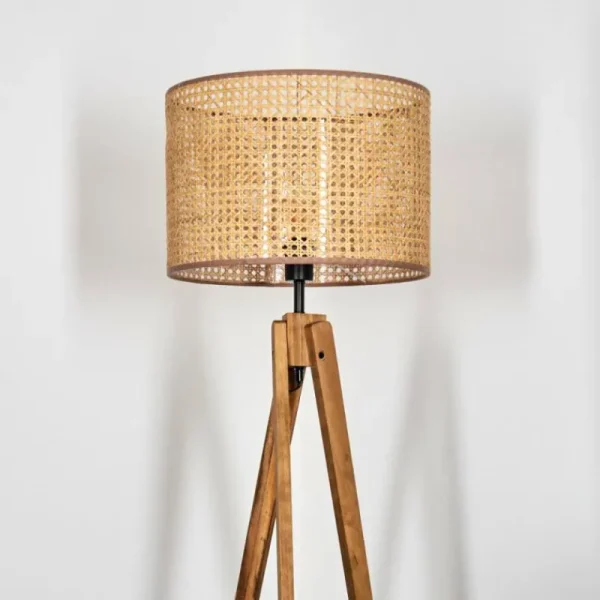 hofstein Barcos Lampadaire, Liseuse Écru, Noir, 1 lumière* Lampes Modernes